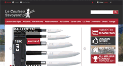 Desktop Screenshot of couteau-savoyard.com