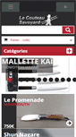 Mobile Screenshot of couteau-savoyard.com